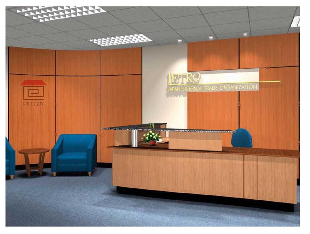 Không gian lễ tân